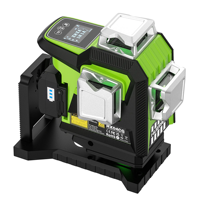 Qualité garantie vente directe d'usine Nivel Laser Huepar HX04CG écran LCD niveau Laser 16 lignes 4D