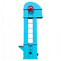 Élévateur à godets ZHENHAN TD250 certifié CE/ISO, capacité personnalisable, conception anti-poussière, vitesse réglable, pour le transport du sucre