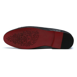 37-48 grande Formato Delle Donne Degli Uomini Fumatori Slipper <span class=keywords><strong>Oro</strong></span> Mocassini Punta a punta Mocassini Causali Scarpe di Scarpe Abito Da Sposa A13 - Product Image 4