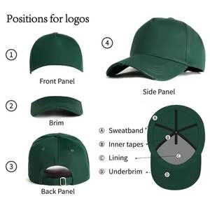 Casquettes de baseball classiques personnalisées avec logo, de haute qualité, en gros, pour hommes, TCAP Chine - Product Image 4