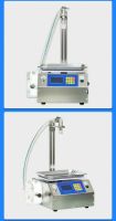 Pompe à engrenages haute performance - Machine de remplissage professionnelle de 10 kg pour sauces et détergents avec doseur de pesage à hauteur réglable