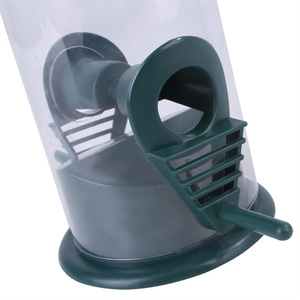 Plastic Tube Bird <b>Feeder</b> Outdoor Garden Transparent Seed Hanging Bird <b>Feeder</b> - Product Image 4