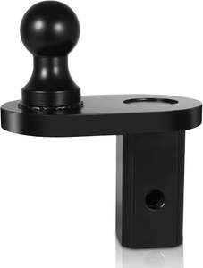 Extension <span class=keywords><strong>de</strong></span> boule d'<span class=keywords><strong>attelage</strong></span> déportée <span class=keywords><strong>de</strong></span> 4 pouces compatible avec les attelages <span class=keywords><strong>de</strong></span> remorque Gooseneck Turnoverball, capacité <span class=keywords><strong>de</strong></span> charge 20000 Lbs GTW/5000 Lbs VTW, diamètre <span class=keywords><strong>de</strong></span> boule 2-5/16 pouces - Product Image 2