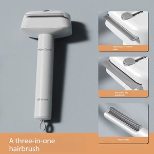 Vente flash : Brosse de toilettage 3-en-1 pour animaux de compagnie, pour démêler, éliminer les poils morts et affiner <span class=keywords><strong>le</strong></span> pelage des chiens et des chats - Product Image 3