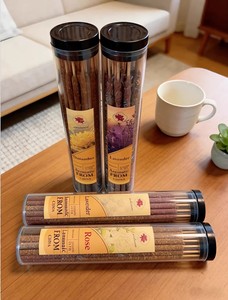 Bâtons d'encens parfumés naturels, écologiques, aromatiques, personnalisables, roulés à la main, de haute qualité, directement de l'usine, faible MOQ - Product Image 6