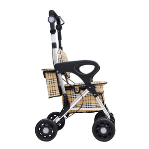 Aide à la marche pratique Prime RT-0324, marcheur beige lait, aide à la marche - Product Image 4