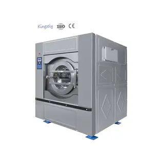 Peralatan cuci komersial otomatis industri 50kg mesin cuci untuk pabrik tanaman cuci