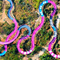 Jeux interactifs parent-enfant sans moteur, véhicules de luge, luge sèche, chariots de luge colorés Skyline