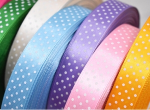 Các loại Polka Dot satin Ribbons loạt các gói cho hàng thủ công Valentines gói quà tặng Tóc cung Giấy Thủ công mỹ nghệ - Product Image 4