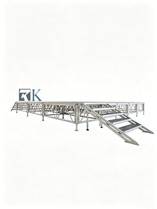 High Quality Outdoor Performance Aluminum Adjustable Height Concert Platform Event Truss Plywood Portable Stage - Product Image 2