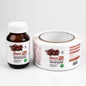 Etiqueta de Embalaje Privada Personalizada, Impresión de Etiquetas Adhesivas para Productos, Logotipo de Marca, Rollos de Etiquetas Redondas, Etiqueta Adhesiva de Vinilo Impermeable - Product Image 3