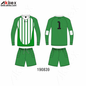 Akilex Seragam Jersey Penjaga Gawang Sepak Bola, Pakaian Tim Profesional Desain Warna Sepak Bola Ukuran Kosong 2022 - Product Image 2