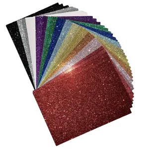 Premium Glitter Paper for Crafts A4 Glitter Card Stock for DIY Projects Sparkly Paper for Card Making