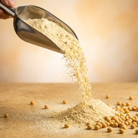 Poudre d'oligopeptides de soja à haute teneur en protéines (90 %) pour complément alimentaire, récupération musculaire, boisson
