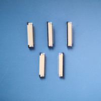 Pas de montage horizontal SMD Fpc connecteur PCB Application 1.0mm naturel femelle mâle/femelle 2 broches ordinateur Micro prises 500 pièces
