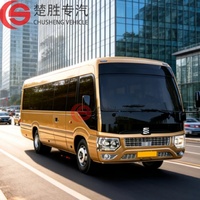 Autocar de luxe interurbain diesel Tenglong 7,5 m pour le tourisme, les transferts aéroport-hôtel