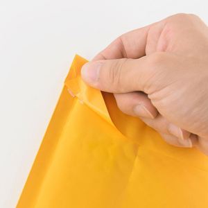 4x8 <b>5x7</b> Inches Poly Bubble Kraft Bubble Mailers Durable Self Seal Custom Logo Brown Padded <b>Envelopes</b> for Protective Packaging - Product Image 3