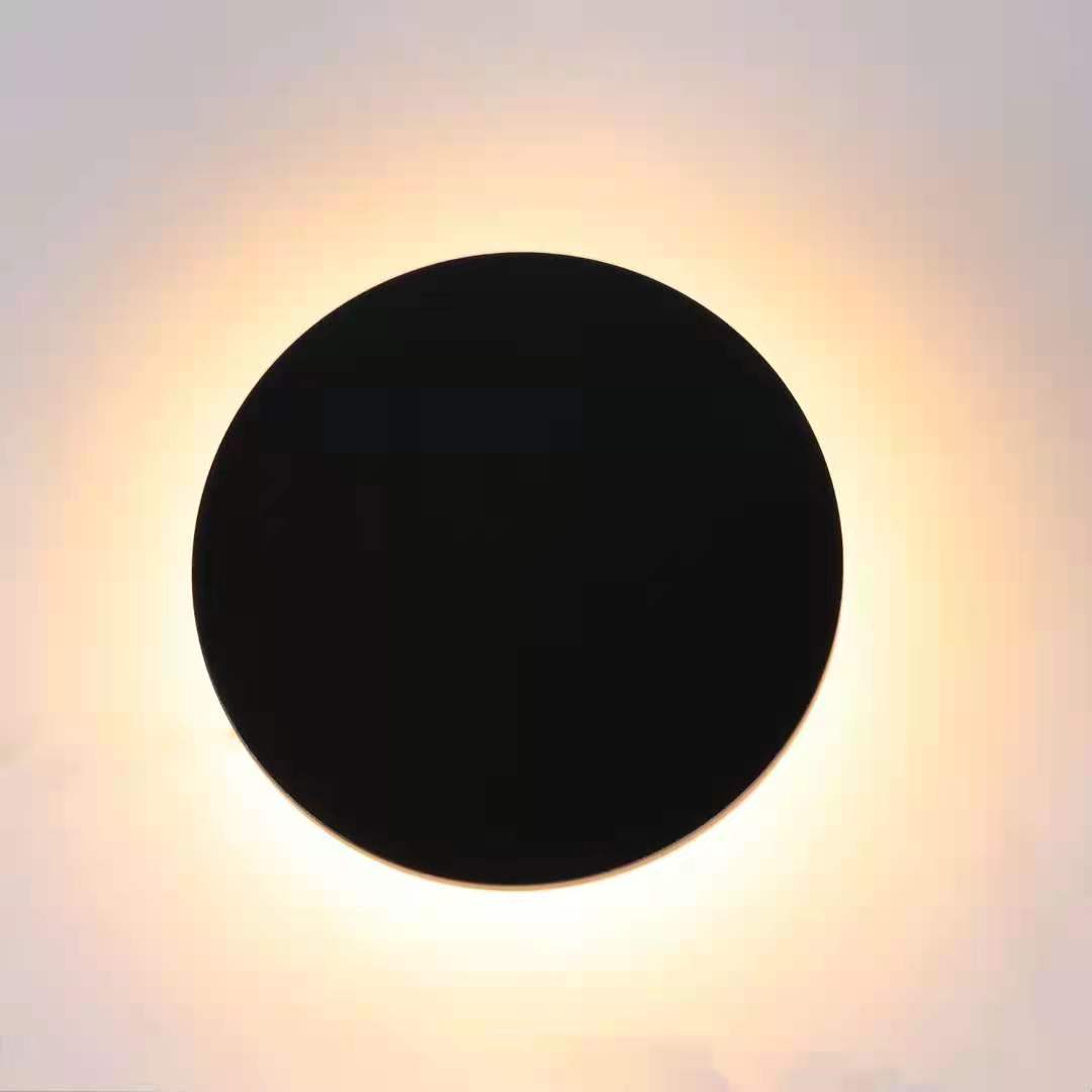 Oteshen outdoor wall lighting IP65 led round wall light