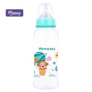 10oz/300ML Standard nouveau-né bébé biberon mélangé 4 couleurs Momeasy marque paquet thermorétractable - Product Image 4