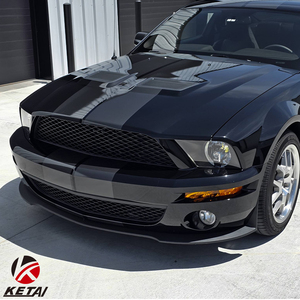 Kit de Conversion de Style GT500 de haute qualité Kit de carrosserie de phare antibrouillard de pare-chocs avant de lèvre avant pour Ford <span class=keywords><strong>Mustang</strong></span> 2005-2009 - Product Image 4