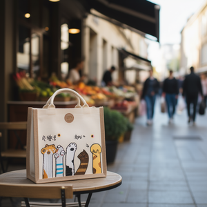 Borsa in tela multiuso Ilan 32x36x19 cm con manico per lo shopping e l'uso quotidiano - Product Image 3