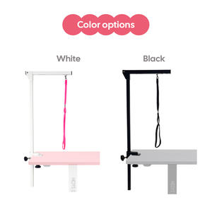 สายรัดคอเหล็กปรับระดับได้ HEDYS GROOMING สำหรับโต๊ะกรูมมิ่ง (สีดำ-ขาว) - อุปกรณ์ยึดสัตว์เลี้ยงที่มั่นคงและปลอดภัยสำหรับสุนัข น้ำหนัก 1.65 กก. - Product Image 6