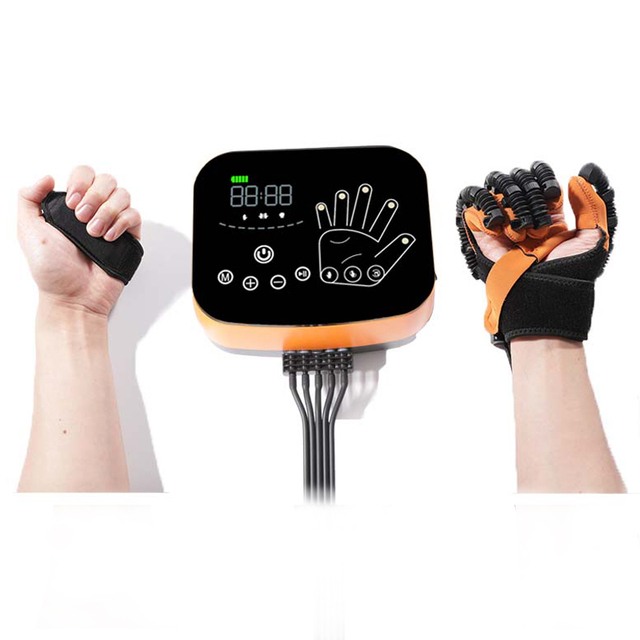Hand Rehabilitation Robot Finger Exercise Machine and Massager Therapy Training Equipment for Stroke Patients