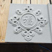 Máquina de grabado CNC Yiling para relieve en EPS con memoria de apagado para columnas romanas de espuma y moldes de cerámica espumada