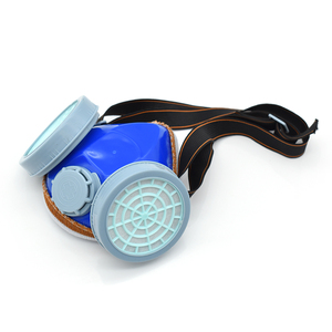 <span class=keywords><strong>Masque</strong></span> de filtre de peinture respiratoire à double <span class=keywords><strong>cartouche</strong></span> pour gaz chimique anti-gaz nocif anti-poussière - Product Image 1