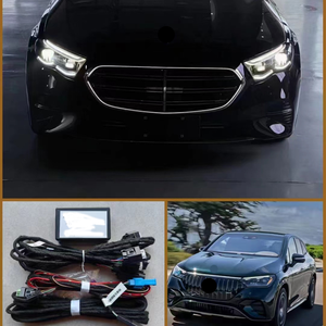 Rejilla delantera ABS original de fábrica para Mercedes Benz Clase E W214 cara frontal brillante nueva condición para modelos E260 E300 - Product Image 3