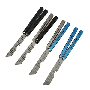 NOT SHARP CNC t6061 aluminium handle BENCHKNIF knife Training knives exercise