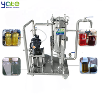 Filtre à cartouche à membrane plissée microporeuse de précision, filtre à chariot, machine à deux étages, filtration de solutions électroniques pour électrolyse