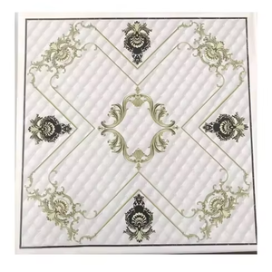 2025 bán chạy nhất cách âm Trọng lượng nhẹ dập nóng PVC Trần PVC tấm panel cho trần - Product Image 1