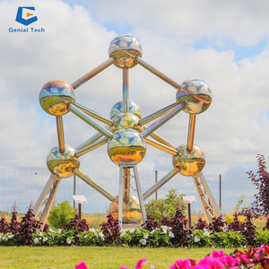 SCMB11 Zigong Fabricant Sculpture En Fiber De Verre Miniature <span class=keywords><strong>Moulin</strong></span> <span class=keywords><strong>À</strong></span> <span class=keywords><strong>Vent</strong></span> Bâtiment Modèle Paysage pour Exposition - Product Image 4