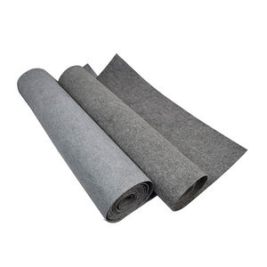 3mm Dickes Schwarzes Graues Recyceltes <span class=keywords><strong>Material</strong></span> Nadel-RPET-Filz Vliesfilz Polyesterfilz Rollenfilzstoff - Product Image 3