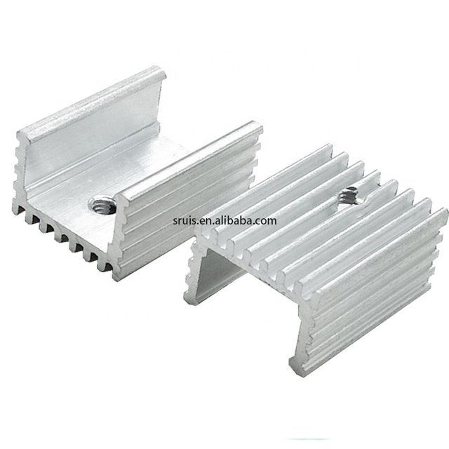 Aluminium TO-220 Heatsink TO 220 Heat Sink Transistor Radiator TO220 Cooler Cooling 20*15*10MM