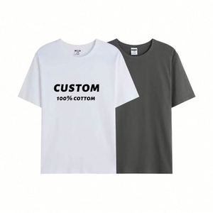 Fabricant de design, t-shirts unisexes vierges de haute qualité 230 g/m² 100 % coton, OEM, MOQ, t-shirts pour hommes sur mesure, coupe ajustée - Product Image 1
