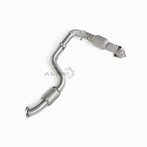 Tubo de Escape de Alto Flujo 304 SS con Catalizador Deportivo de 200 Celdas para <span class=keywords><strong>Mercedes</strong></span> CLA180/CLA200/CLA250 C117/X117 1.6T/2.0T 13-19 - Product Image 6