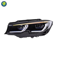YU GUANG lampu depan BMW 3 Series M340i M330i G20 lampu depan 2020 2021 2022 lampu depan peningkatan Laser lampu depan LED