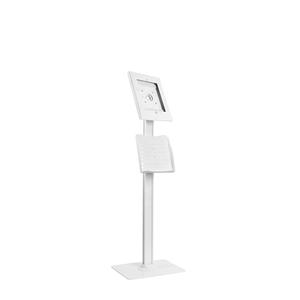 <span class=keywords><strong>Support</strong></span> de sol en acier pour kiosque à tablette antivol avec <span class=keywords><strong>support</strong></span> de catalogue pour écran 9.7" - Product Image 1