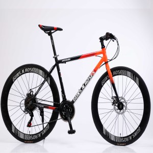 จักรยานเสือภูเขาจักรยานเสือภูเขา26นิ้วแบบดาวน์ฮิลล์สำหรับผู้ชายเหล็กพลาสติกอลูมิเนียมผสมความเร็ว <span class=keywords><strong>FX</strong></span> 21 - Product Image 3