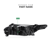 Nouveaux phares LED à faisceau matriciel pour Range Rover Sport 2014-2017, phares de mise à niveau, feux de route adaptatifs, feux de jour laser
