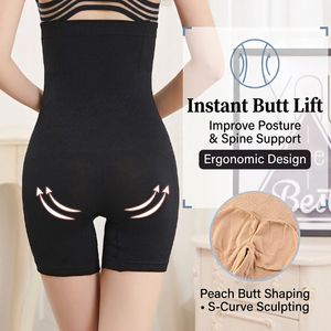 Faja Moldeadora de Cintura Alta para Mujer 3 en 1 con Control de Abdomen y Levantamiento de Glúteos, Bragas con Varillas de Acero Anti-Rodillo, Ropa Interior Moldeadora OEM/ODM - Product Image 3