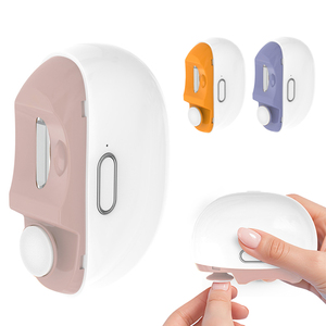 OEM 전문가 2 in 1 자동 안전 아기 손톱깎이 휴대용 전기 아기 손톱 트리머 Led 빛 - Product Image 1