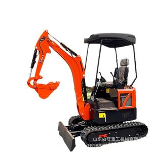 Mini Excavadora Multifuncional para el Hogar, Miniexcavadora Hidráulica Completa con Gancho para Ingeniería Agrícola - Product Image 5