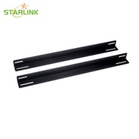 Aksesoris Kabinet Jaringan Starlink Rel Tipe L Galvanis Kedalaman 720mm