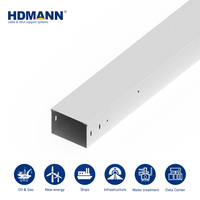 Échelle à câbles GI Hdmann certifiée CE IEC, résistante à la corrosion, finition lisse, pour le routage de câbles de plafond dans les immeubles de bureaux