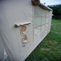 Tente gonflable d'extérieur personnalisée 4 saisons en tissu épais, grande tente de camping, vente en gros