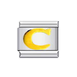 2025 nouvelle mode 26 lettres anglaises liens <span class=keywords><strong>de</strong></span> charme italiens ajustement en acier inoxydable fabrication <span class=keywords><strong>de</strong></span> bracelets <span class=keywords><strong>de</strong></span> <span class=keywords><strong>base</strong></span> - Product Image 4