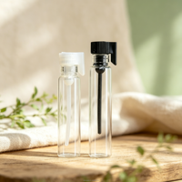 Flacons de parfum vides en verre de 0,5 ml, 1 ml, 2 ml pour les voyages